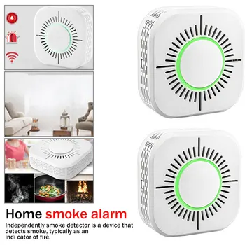 

Wireless Smoke Detector Fire Security Alarm Protection Smart Sensor for Smart Home Automation Home detector