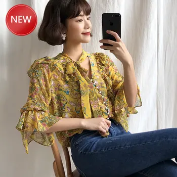 

Shirts WomenKorean ClothesCuteWomen ClothingWomen Chiffon Shirt