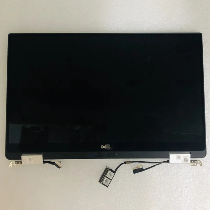 13," Полный сенсорный экран дигитайзер в сборе для DELL XPS 13 9365 QHD 3200x1800 Полный ЖК-дисплей Панель 4XFMN серебристый