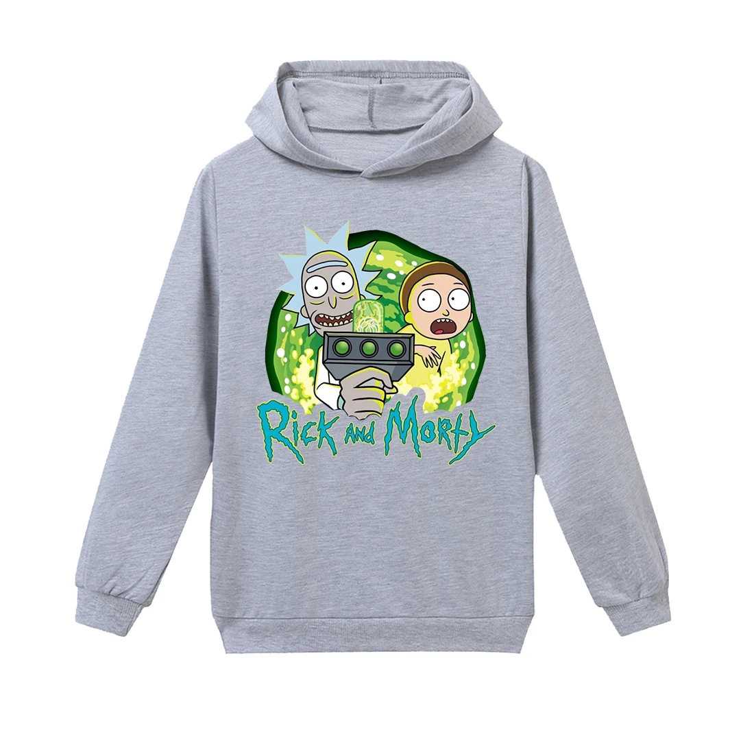2020 New Fashion Children hoodie sweatshirt black print Rick and Morty T shirt pattern long-sleeved autumn winter casual tops |