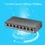 RJ45 Network Switch Hub 10/100 Mbps 8Port Desktop Fast Ethernet LAN RJ45 Network Switch Hub Adapter US Plug/EU Plug Аксессуары