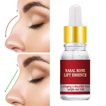 

10PCS Nano Gold Nose Shape Beautiful Essential Oil Nose Shaping Care Nasal Bone Remodeling Oil Lift Essence Cream Face Skin Care