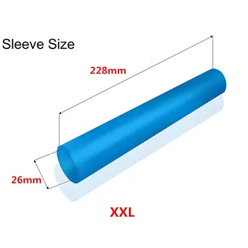 Penis Extender Pump Sleeve, Silicone Glans Protective Cap Replacement, Clamping Kit sex toys for men 5