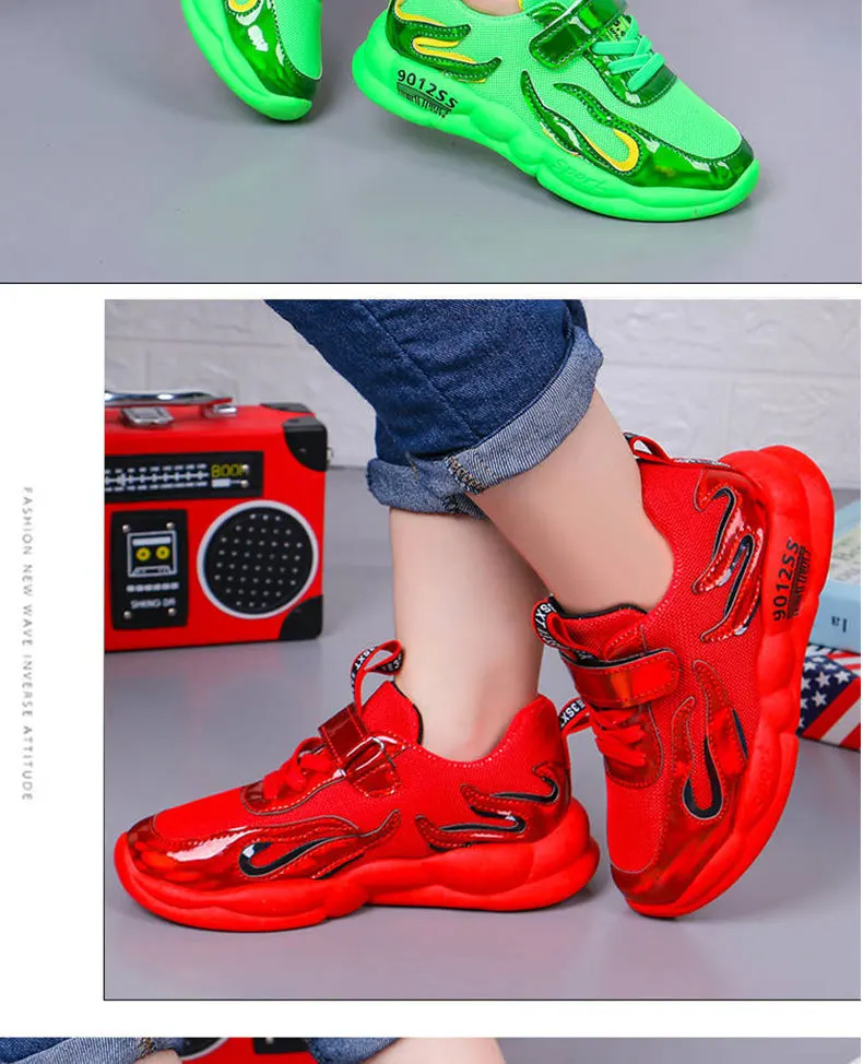 Детская обувь; Легкие дышащие кроссовки без шнуровки для бега и прогулок; теннисные кроссовки для девочек и мальчиков; модная спортивная обувь; Размеры 26-37