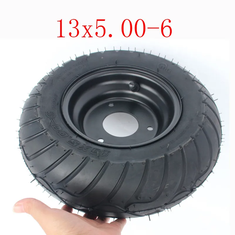Картинг детская коляска ATV UTV 13X6. 50-6 дюймов бандаж колеса внутренняя трубка с концентратором