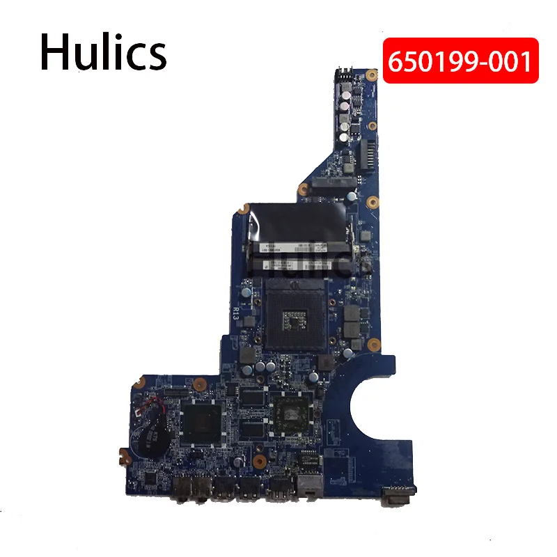 Hulics Original 650199-001 for HP pavilion DAOR13MB6E1 G4-1000 G4 G6 laptop motherboard with HM65 chipset full tested ok