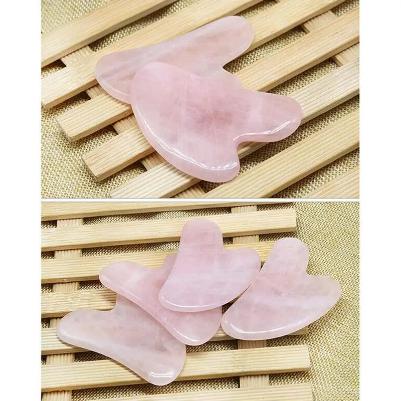 Gua Sha Board Natural Stone Scraper V Shape Face Lifting Firming Tools Chinese Gua Sha Tools For Face Neck Back Body Therapy