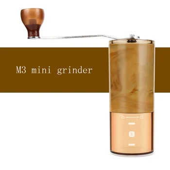 

Wholesale portable hand-cranked coffee machine detachable household manual grinder grains coffee grinderRing Easy Clean Kitchen