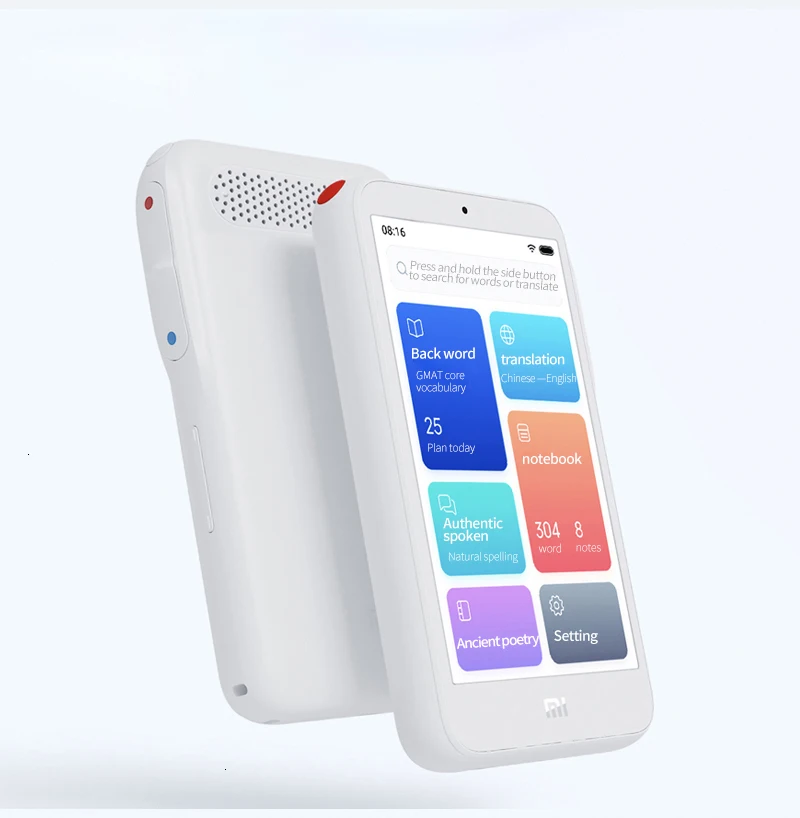 Xiaomi смарт-обучающая машина переводчик wifi версия Xiaoai учитель 30 языков Bluetooth цифровой диктофон