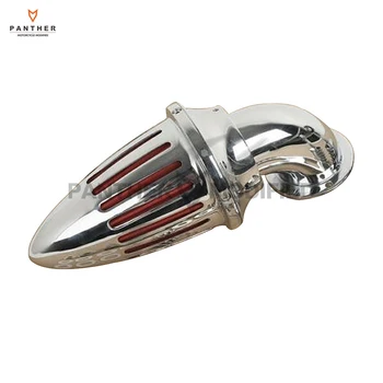 

Chrome Aluminum Motorcycle Cone Air Cleaner Intake Filter case for Harley Dyna 2004-2007 Touring Softail 2002-2007