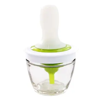 

Storage Bottles Silicone Oil Bottle With Brush For Barbecue Cooking Baking Pancake BBQ Tools Kitchen Accessories