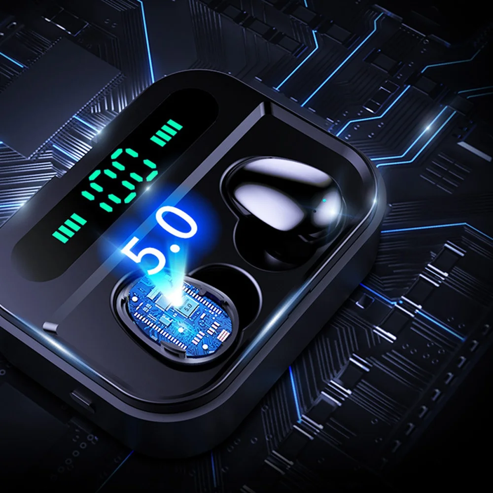 TWS X7 Bluetooth гарнитура управление нажатием HIFI стерео беспроводные наушники с микрофоном зарядное устройство коробка