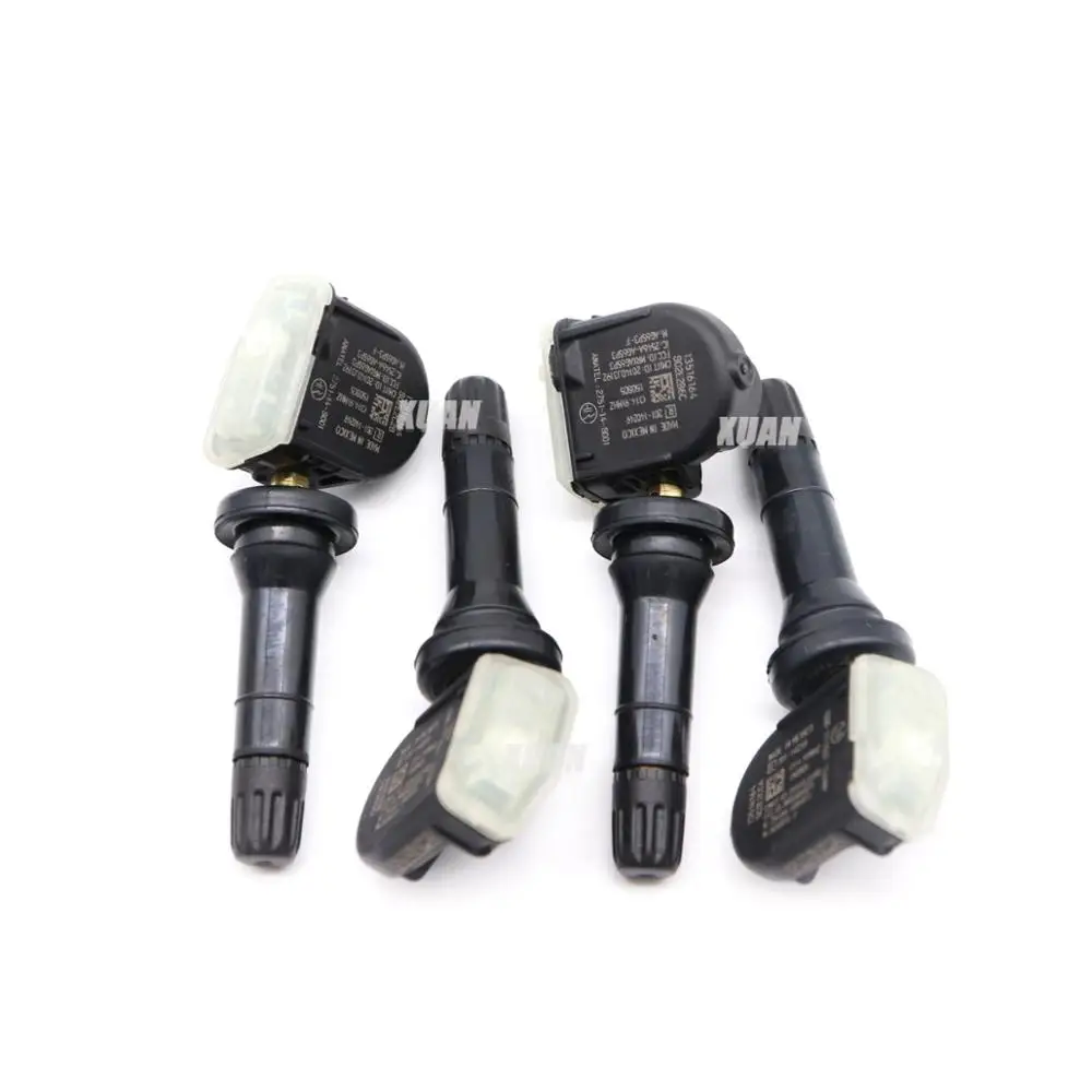 XUAN 4 шт./лот датчик давления в шинах TPMS 13516164 Для Chevrolet Cobalt Colorado Cruze Equinox HHR Impala Malibu Orlando