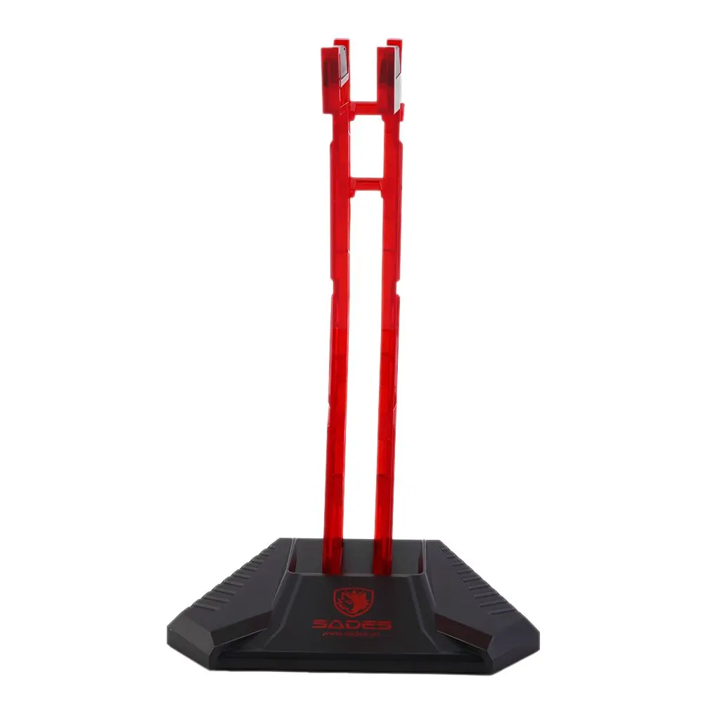 Universal Professional Gaming Gamer Headphone Headset Hanger Bracket Headphone Holder Shelf Rack Stand Red Blue