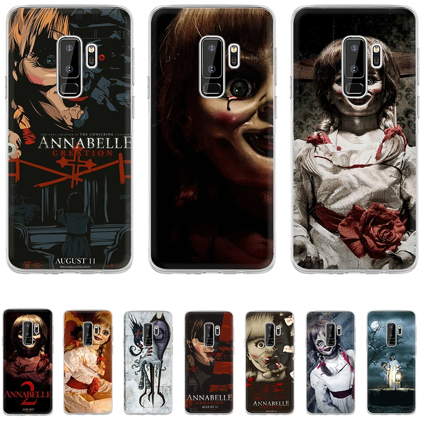 Чехол для мобильного телефона Samsung Galaxy J1 J2 J3 J5 J7 Prime Жесткий Annabelle Creation Horror Shell