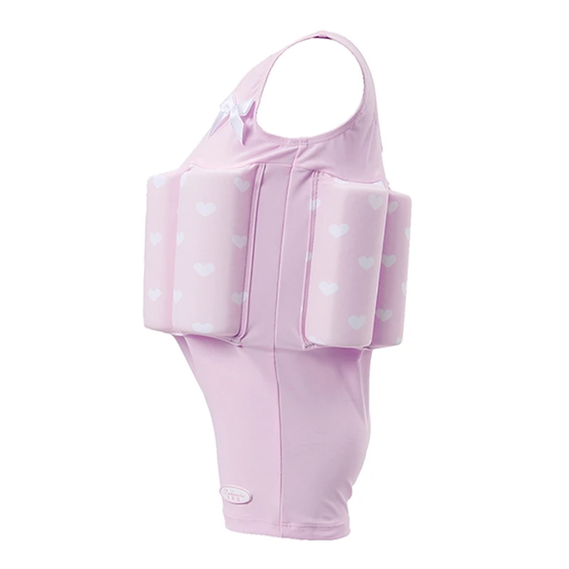 Детский купальный костюм с плавающей пеной для девочек и мальчиков, детский купальный костюм для бассейна, безопасный купальник из нейлона и спандекса