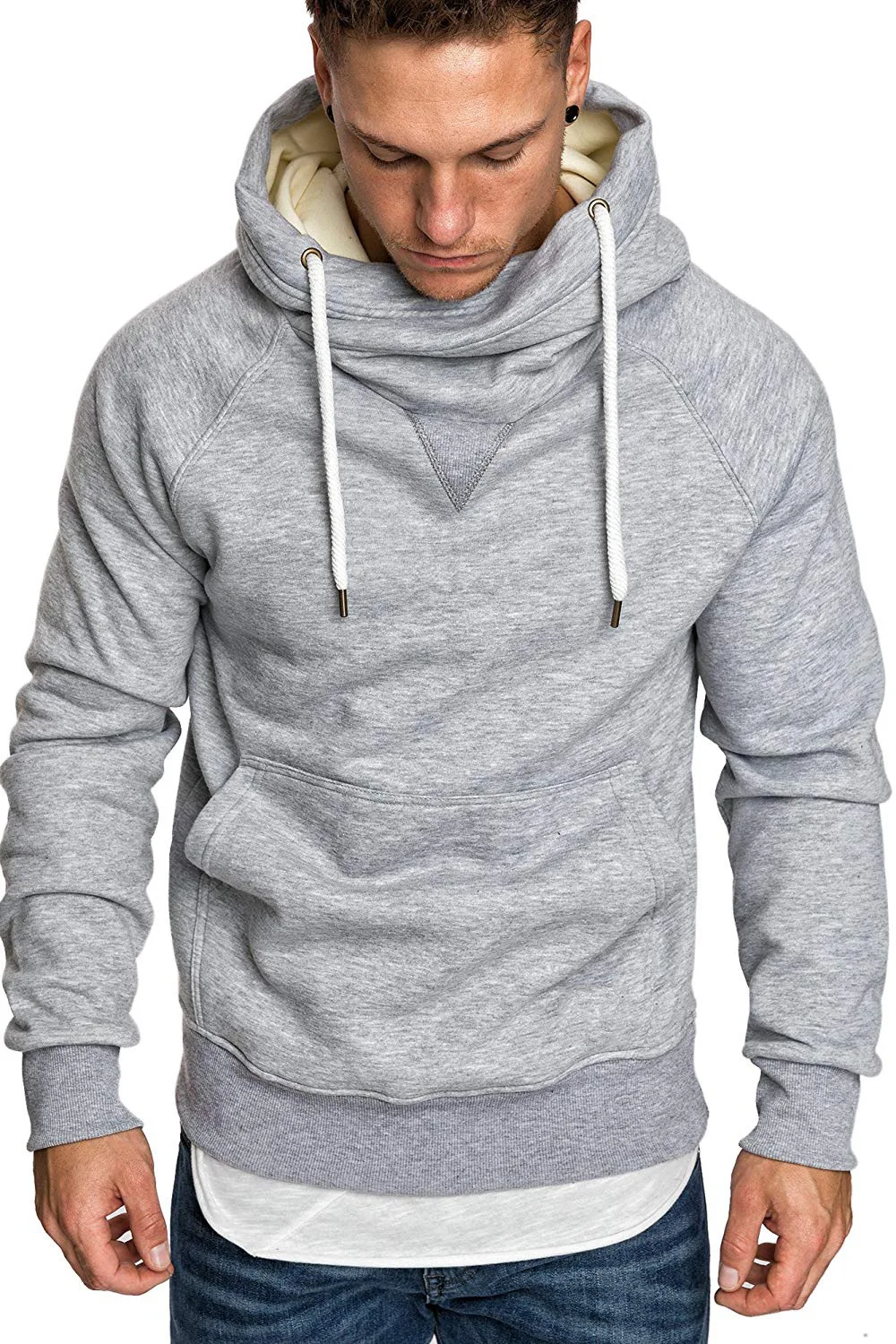 Laamei Pocket Solid Hooded Sweatshirt Men 2020 Autumn Black Hoodies Coat Men Casual Long Sleeve Sweatshirts Male Jackets Top Laamei Pocket Solid Hooded Sweatshirt Men 2020 Autumn Black Hoodies Coat Men Casual Long Sleeve Sweatshirts Male Jackets Top