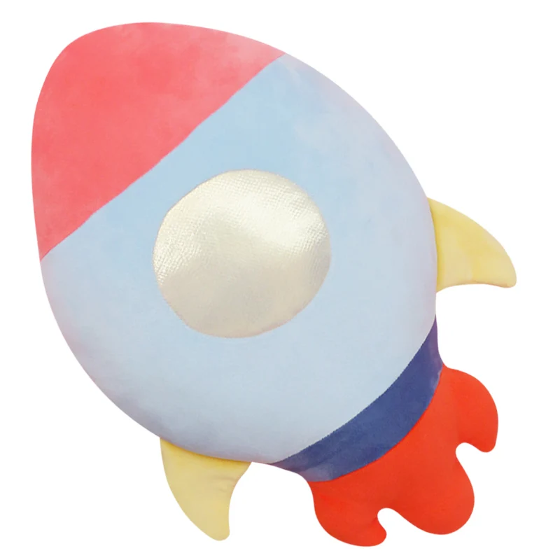 

Space Series Rocket Spaceship Star Planet Plush Toys Kid's Room Decoration Soft Pillow Back Cushion Boy Birthday Present Dolls