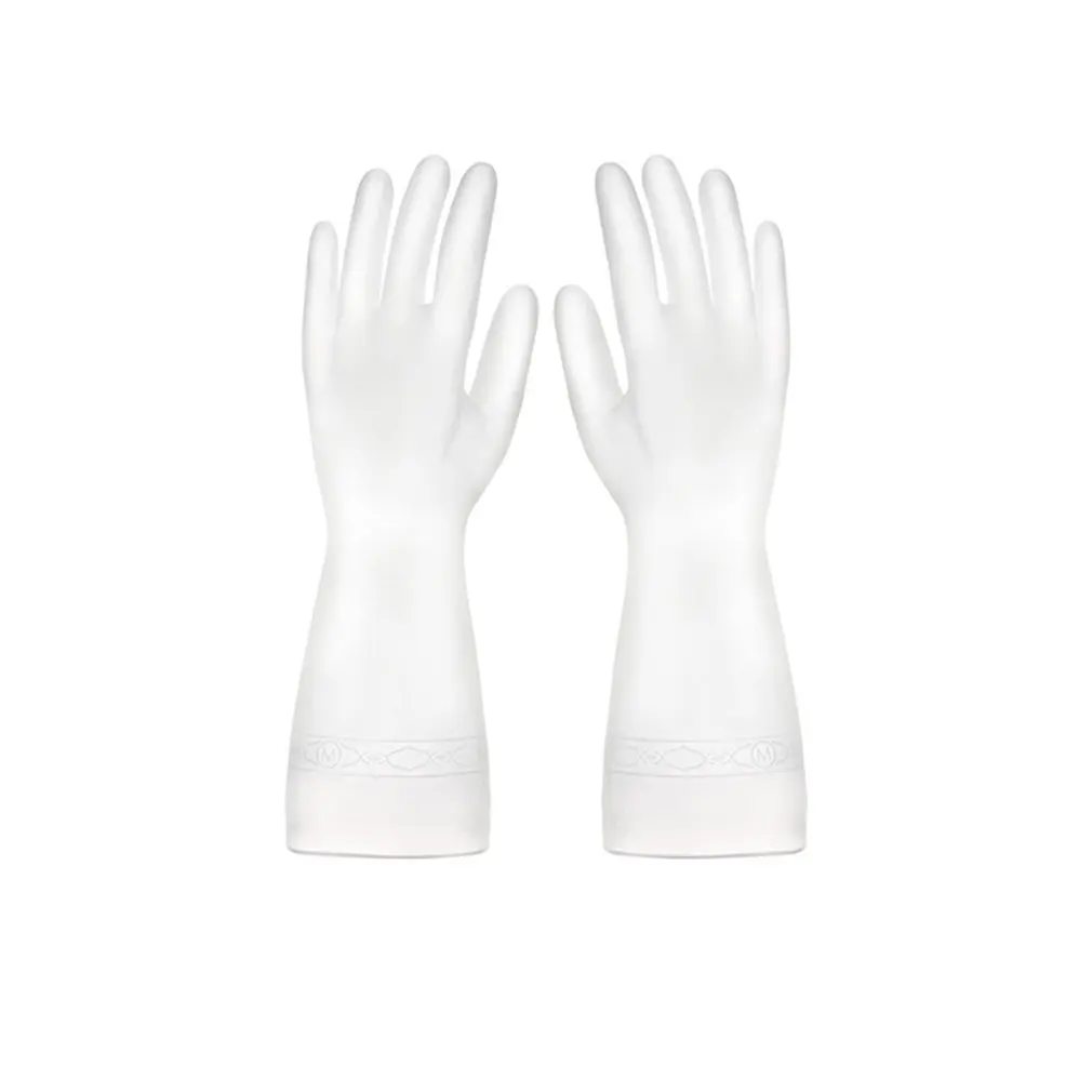 

2482 Dishwashing Gloves Women'S Rubber Wash Clothes Kitchen Home Waterproof Durable Thin Housekeeping Gloves