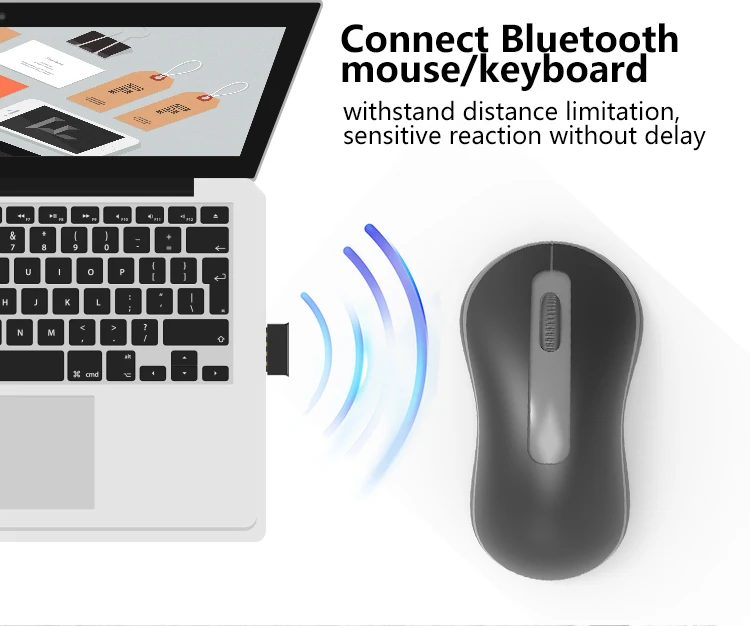 Беспроводной USB Bluetooth 5,0 адаптер компьютерный аудио музыкальный приемник Bluetooth передатчик для телевизора ПК ноутбук клавиатура мышь