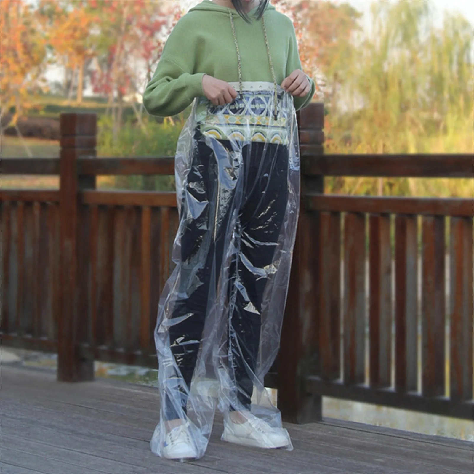 Clear Transparent Pvc Trousers Waterproof Pants Loosen Easy Drop Off  Pants   Capris  AliExpress