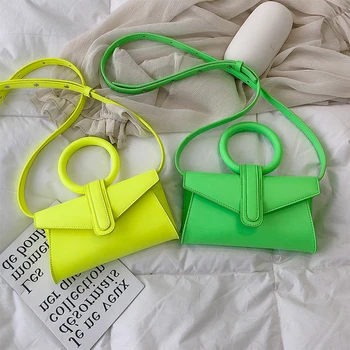 

Fashion Bright Vivid Color Bag For Women Summer Small Crossbody Bags Shoulder Bags Handbag Flap Bags Chest Bags Cute Bags