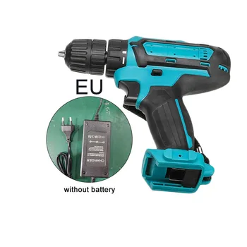 

25V 2 Speed 18 Electric Cordless Drill Torque Driver LED Tool Adjustment Powered By LI-ION Rechargeable No Battery 100-240V AC
