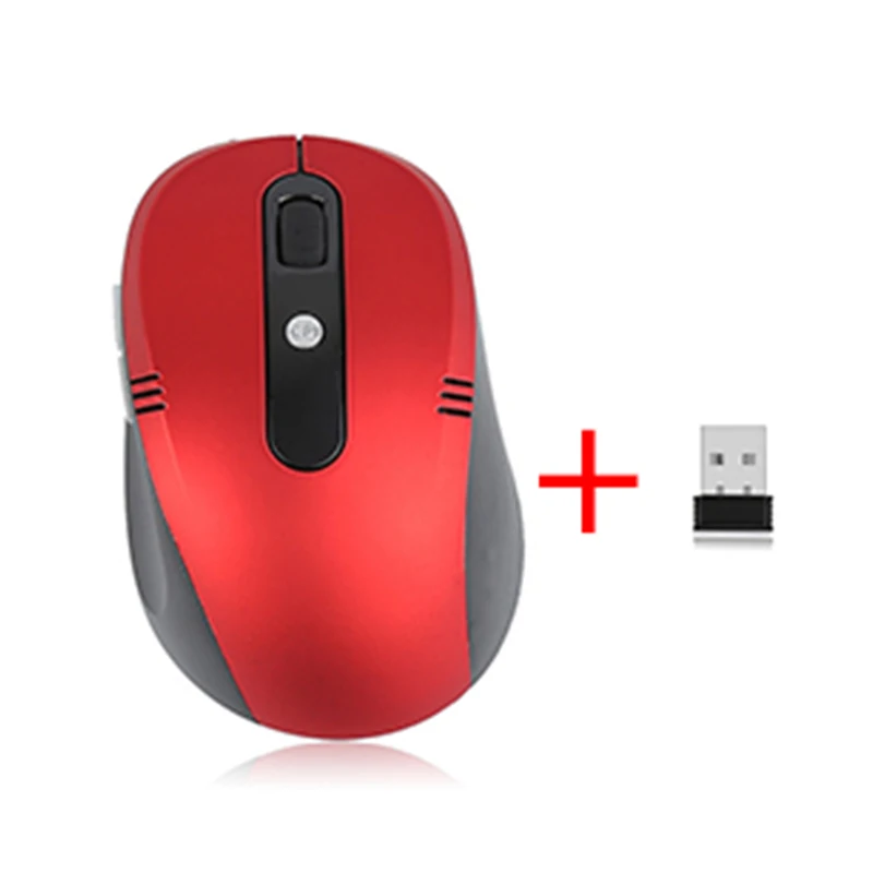 USB Беспроводная мышь 1600 dpi Регулируемый USB 2,0 приемник оптическая компьютерная мышь 2,4 ГГц эргономичные мыши для ноутбука PC мышь геймера - Цвет: 4
