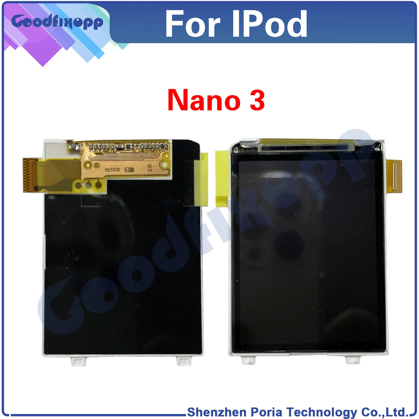 Ipod nanoの2 3 4 5 6 7 lcdディスプレイセンサタッチスクリーン