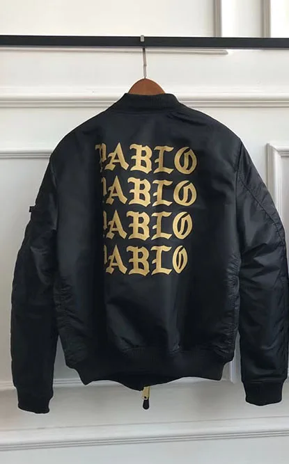 2 I Feel Like Pablo kanye bomber куртка MA-1 вышивка для мужчин и женщин Повседневная Верхняя одежда Куртки Kanye West мужская куртка Pablo пальто - Цвет: 2
