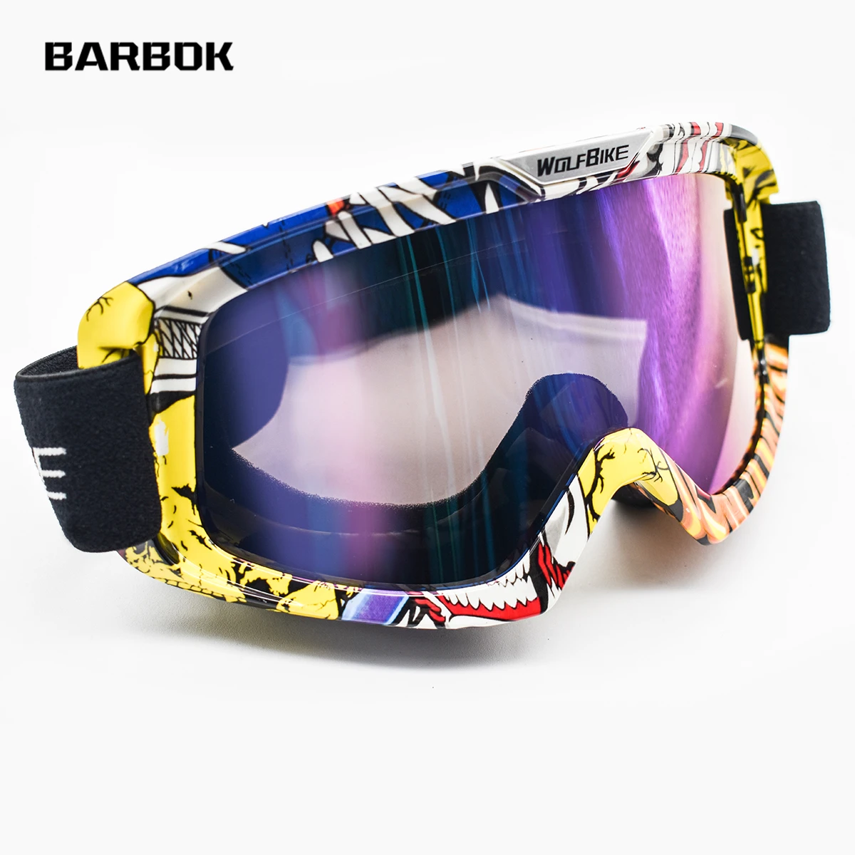 Ski Goggles Glasses Ski-Mask Snowboard Skiing UV400 Anti-Fog Big WOSAWE Men Cycling Women