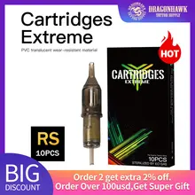 314 иглы из нержавеющей стали круглые шейдеры 10 шт. иглы для татуировок экстремальные иглы 5RS 7RS 9RS 11RS