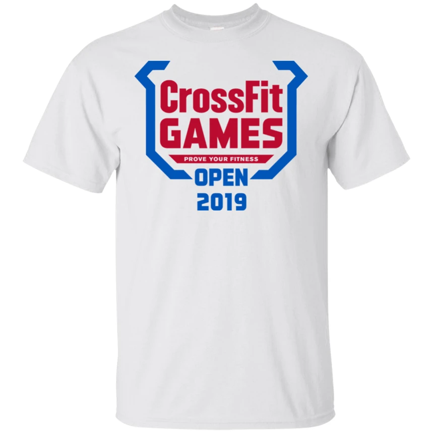 Crossfit игры Открытый Фитнес 2019 Женская Мужская футболка короткий рукав S 2Xl из