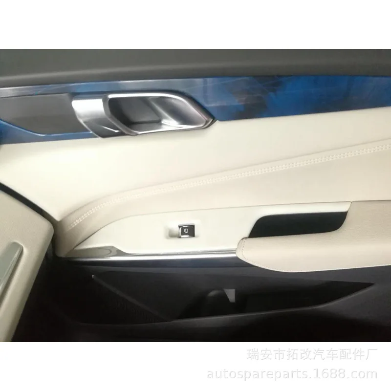 Togox натуральный продукт 4S для Geely Lynk& Co 01 карбоновое волокно шаблон подъемник стекол переключатель праздничное освещение бар