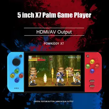 

5.0 inch Color Screen Retro Handheld Game Player Video Game Console for PSP GBA FC NES Games Built in Battery Support TF Card