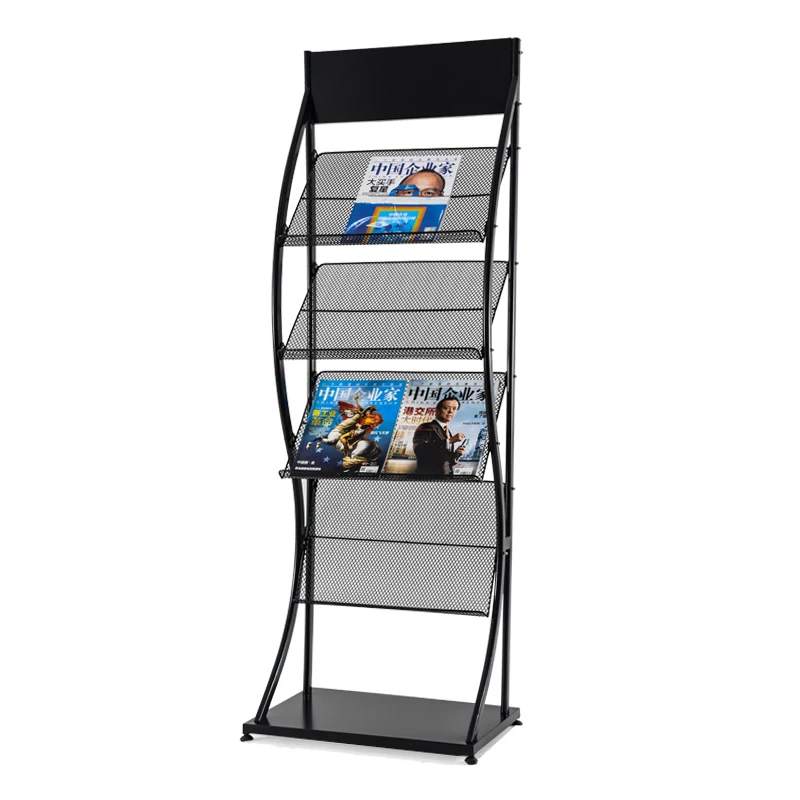 Bookends & Book Racks CJH Nordic Magazine Rack Newspaper Rack Magazine