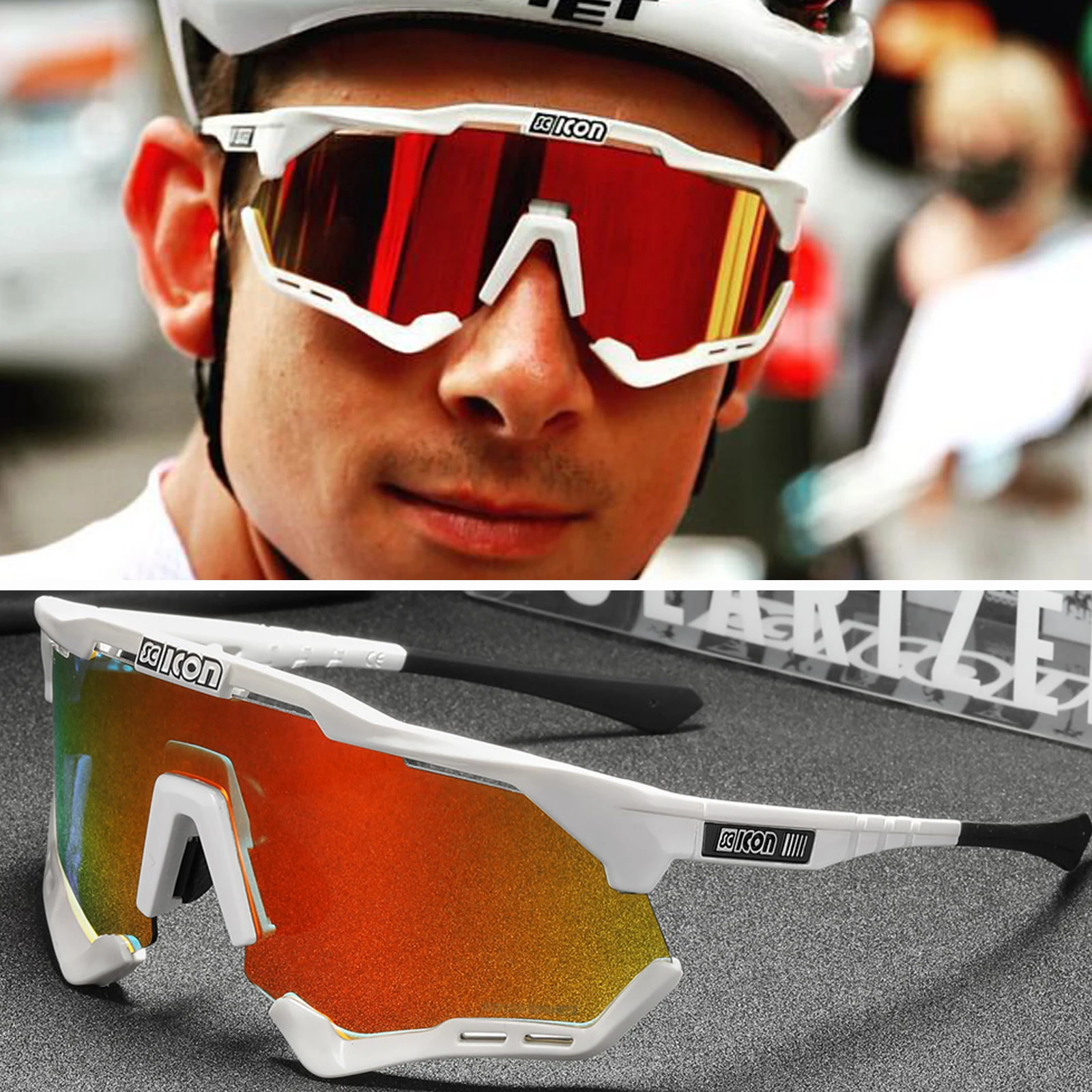 SCICON okulary przeciwsłoneczne męskie spolaryzowane okulary TR90 wymienne okulary  przeciwsłoneczne 100% okulary UV AEROSHADE|Okulary przeciwsłoneczne| -  AliExpress