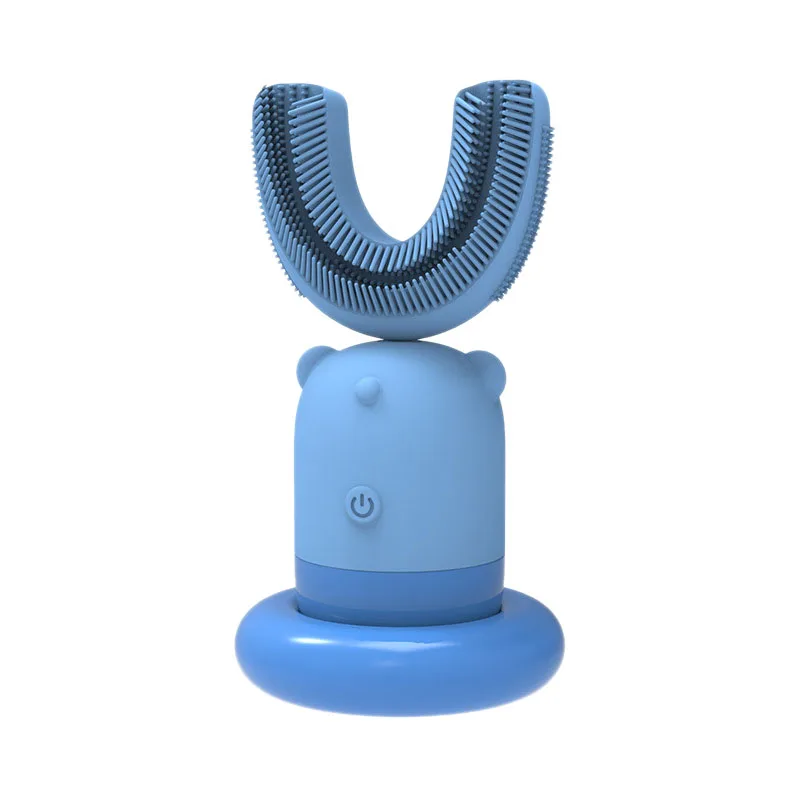 

U-Shaped Toothbrush Sonic Rechargeable Electric Toothbrush Automatic 360 Degree Toothbrush Ultrasonic Soft Silicone Electric Chi