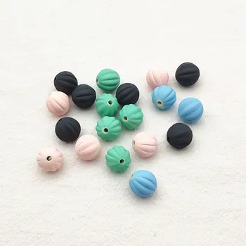 

New arrival! Mix color 14mm 100pcs Acrylic Pumpkin beads for earrings,Earring parts,jewelry findings!