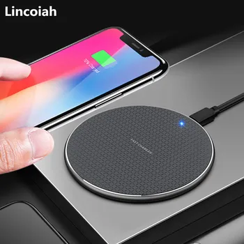 

Newest K8 Wireless Charger for iPhone 11 Pro 8 X XR XS Max 10W USB Quick Wireless Charging Pad for iPhone Samsung Huawei Xiaomi