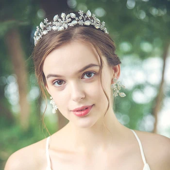 

Exquisite Rhinestone Hairband Bridal Hair Accessories Tiara Summer Wedding Hair Jewelry Crown Headband Wedding Crown Tiara Woman
