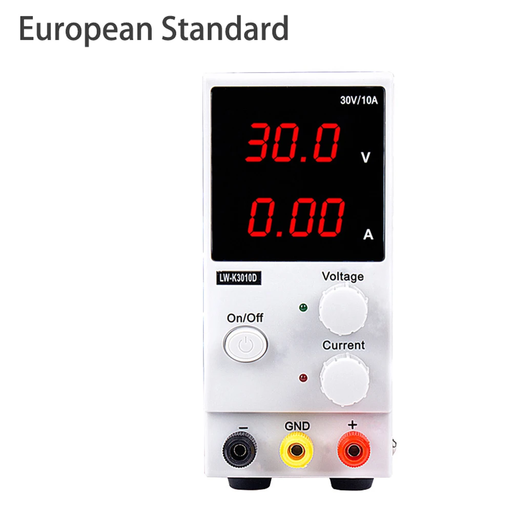 30V10A DC источник питания LW-K3010D мини регулируемое цифровое переключение питания 110 V-220 V для ремонта ноутбука телефона