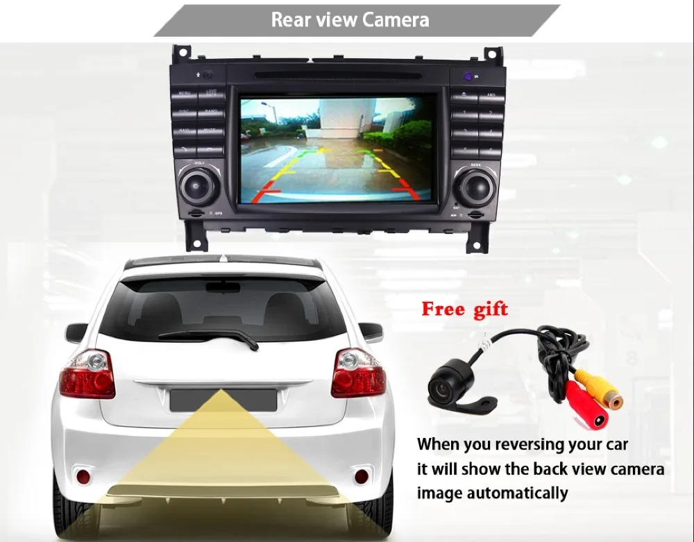 Perfect In Stock Android 9.0 Car DVD Player For Mercedes Benz W203 W209 W219 A-Class A160 C-Class C180 C200 CLK200 C230 GPS Radio stereo 13 Perfect In Stock Android 9.0 Car DVD Player For Mercedes Benz W203 W209 W219 A-Class A160 C-Class C180 C200 CLK200 C230 GPS Radio stereo 13