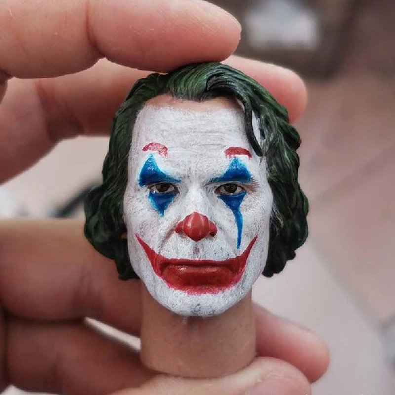 Нежная 1/6 шкала Джокер Хоакин Феникс голова лепить B Стиль Fit 1" фигура