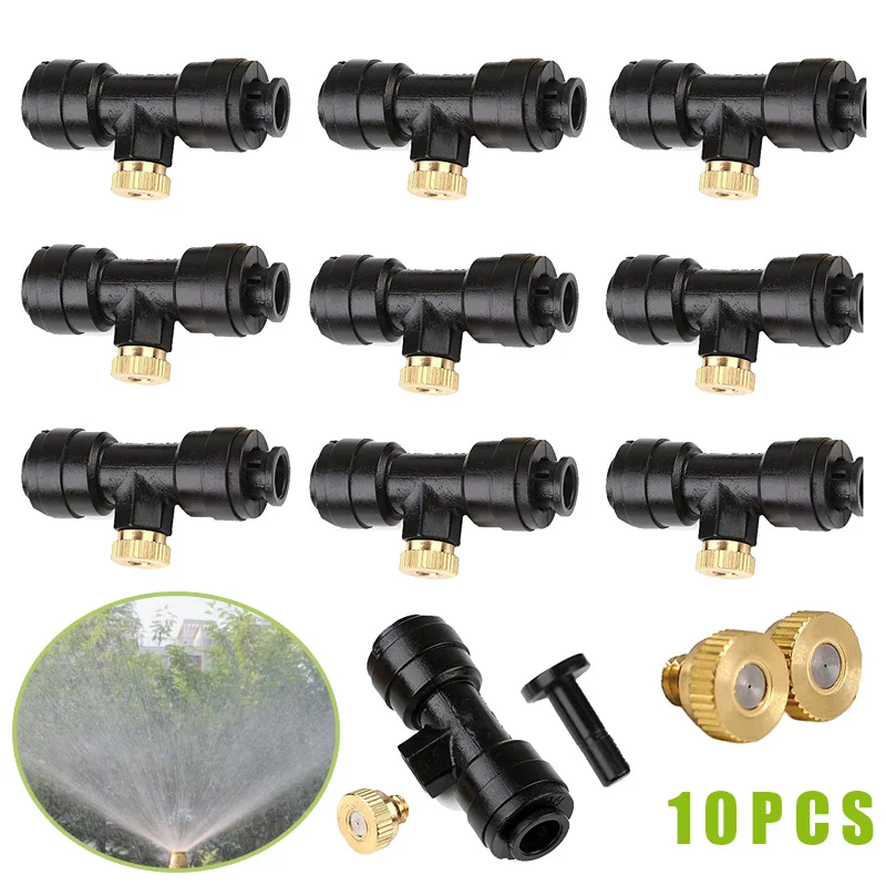 Латунная насадка распылителя s Kit 10x0,3 мм 10/24 UNC+ 10x Slip-Lok насадка распылителя+ 1x набор штекеров HVR88 - Цвет: 1