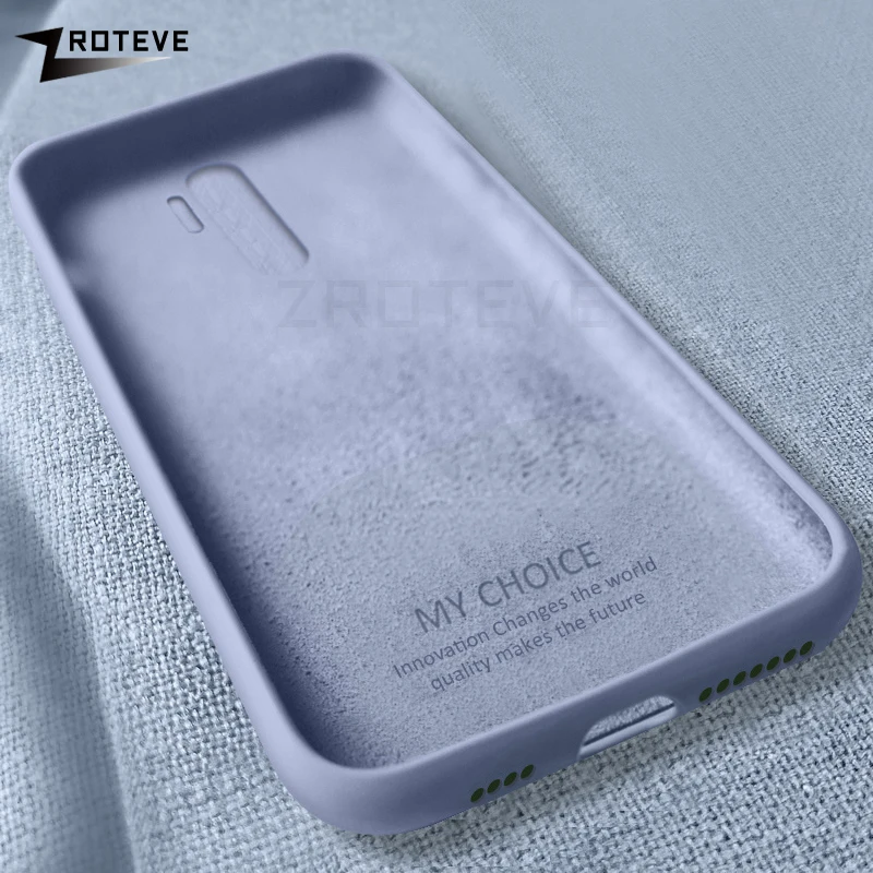 ZROTEVE Cover For Xiaomi Redmi Note 8 Pro Case Slim Soft 8T Liquid Silicone Back Xiami Xiomi |