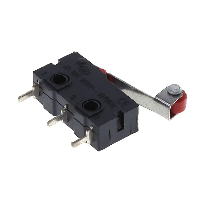 

New Normally Open Roller Lever Arm Close Limit Switch Micro KW12-3
