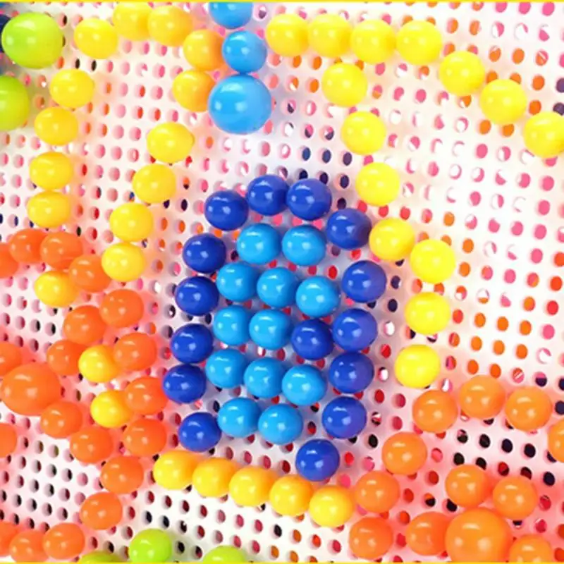 DIY гриб Гвоздь 3D головоломки игры Flashboard игрушки детские развивающие игрушки
