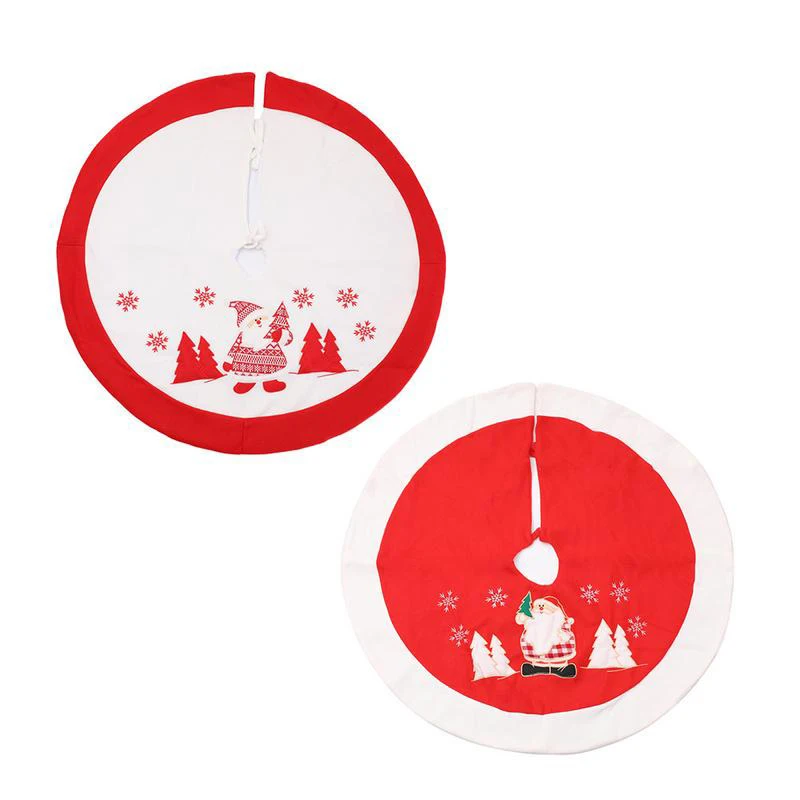 Christmas Tree Dress Background Christmas Tree Skirt Holiday Supplies Christmas Decor High-end Embroidery Christmas Supplies