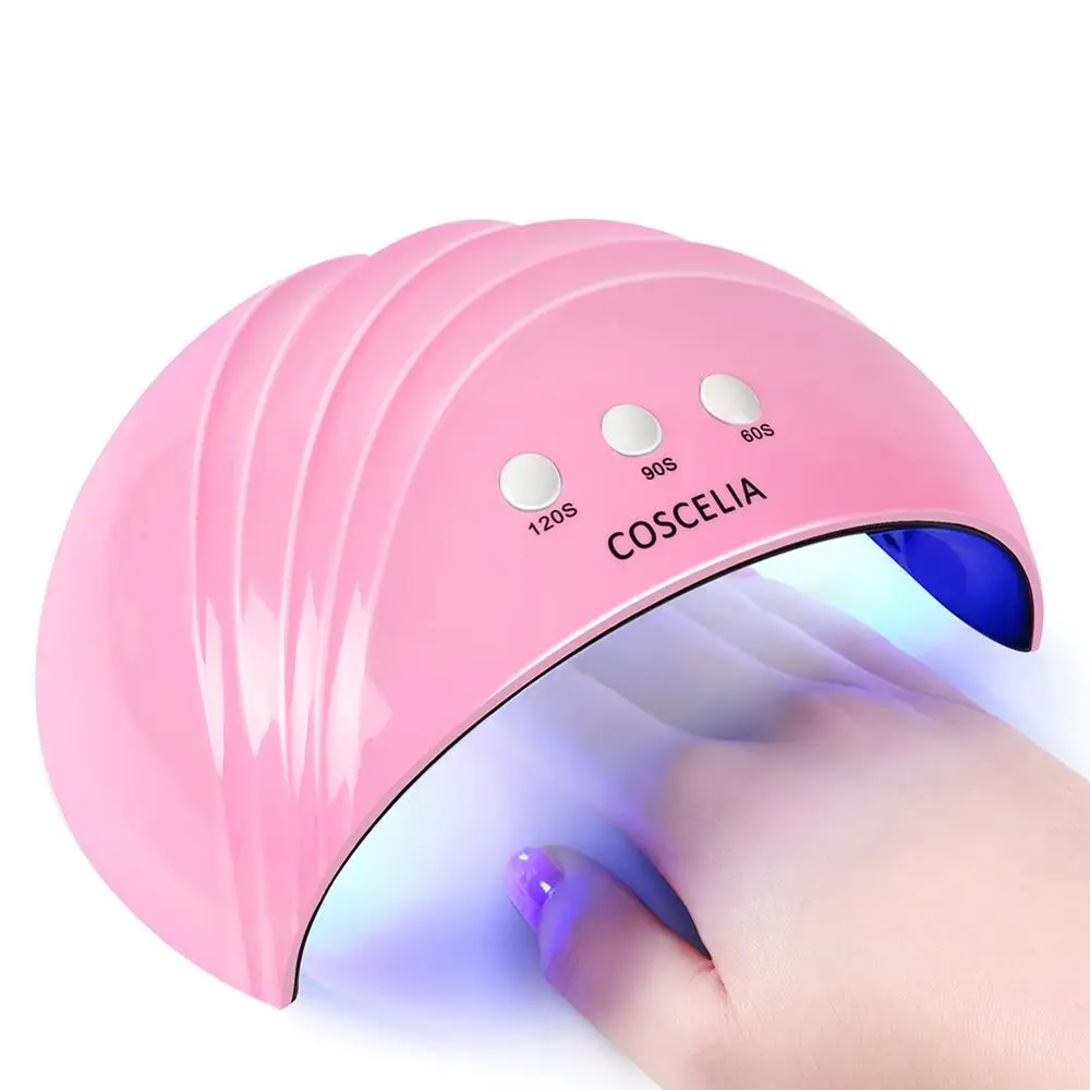 COSCELIA 24 Вт Сушилка для ногтей Светодиодный УФ USB лампа для лечения гель-лака для ногтей профессиональная машина для домашнего использования инструмент для дизайна ногтей гвозди для ламп